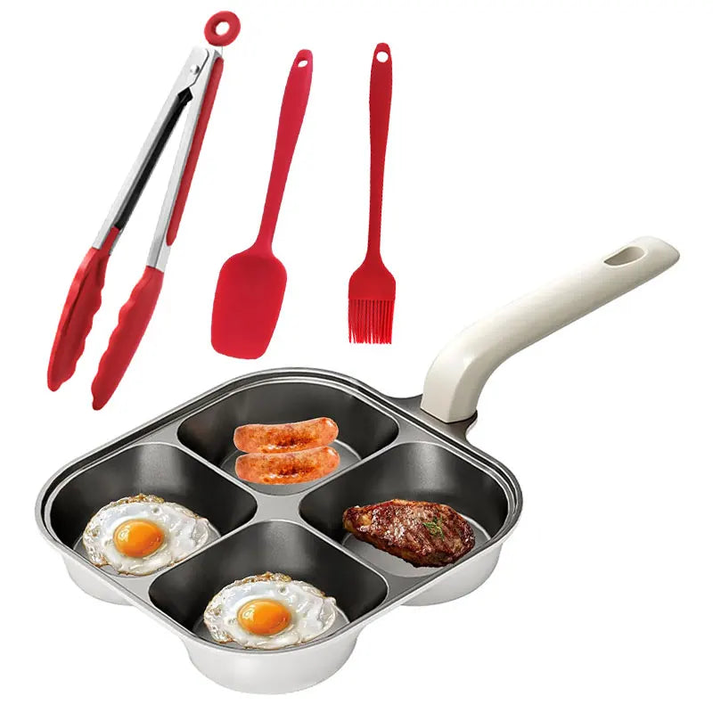 Titanium Ceramic Nonstick Breakfast Skillet – 3/4 Cup Egg Pan Nonstick Breakfast Skillet Axl