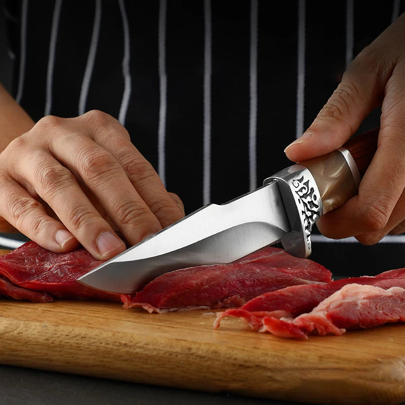 Stainless Steel Kitchen Knife with Protective Sleeve Kitchen Knife Axl