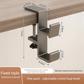 Universal Metal Headphone Stand – Desk Side Hanger Rack Headphone Stand Axl Grey2-1pcs
