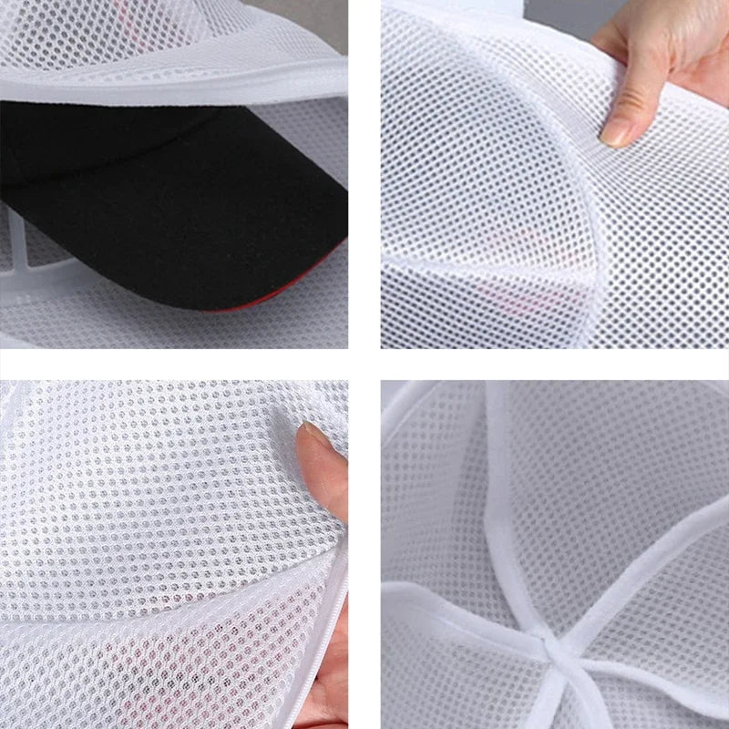 Hat Wash Protector Bag – Anti-Deformation Mesh Laundry Bag Mesh Laundry Bag Axl