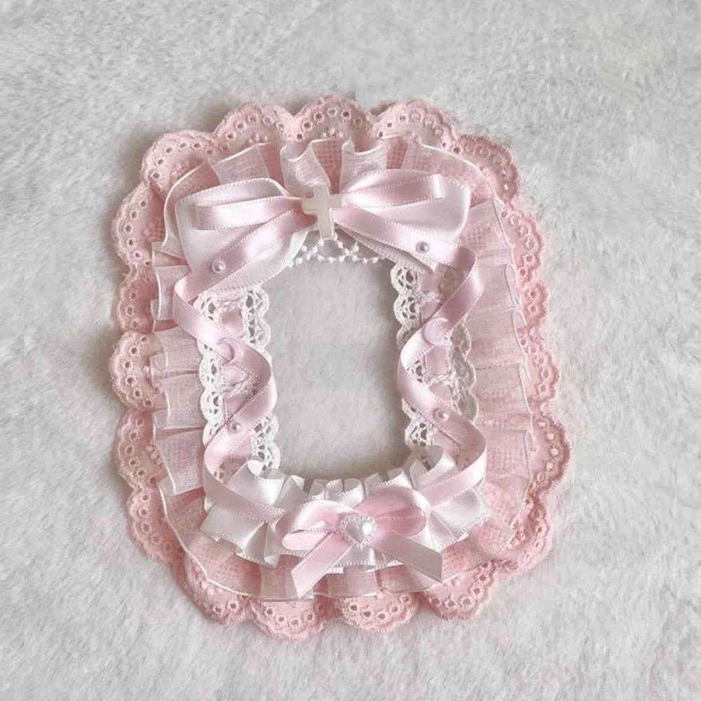 Kawaii Lolita Photocard Case – Ribbon & Lace Card Holder Photocard Holder Axl