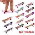 Mini Finger Skateboard Toy – Fun Fingerboard Gift for Kids Finger Skateboard Toy Axl 1PC Random