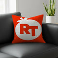 Natural Linen Cushion Cover | Printed Decorative Pillowcase Linen Cushion Cover Axl White2 30X30cm