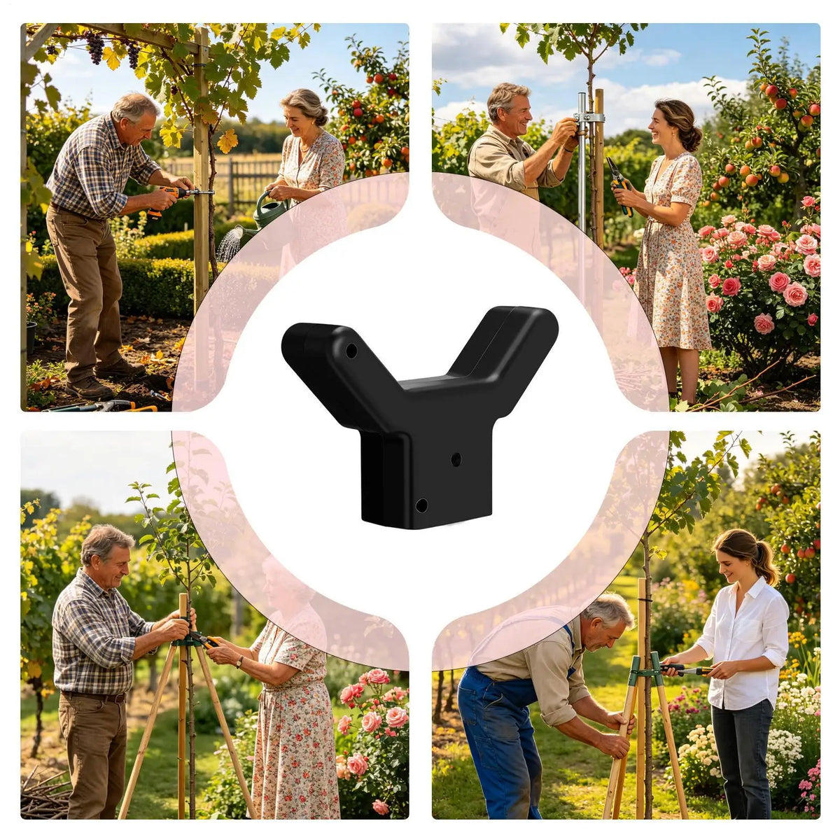 U-Shape Tree Branch Support Brace – Fruit & Snow Protection Tree Branch Support Axl