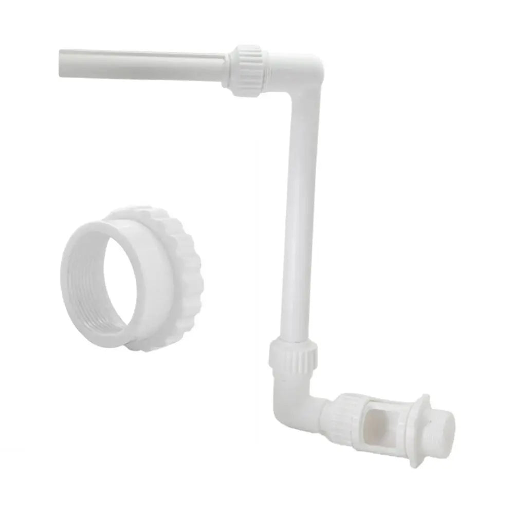 PVC Pool Fountain Sprayer – Adjustable Double-Jet Waterfall Head Pool Fountain Sprayer Axl