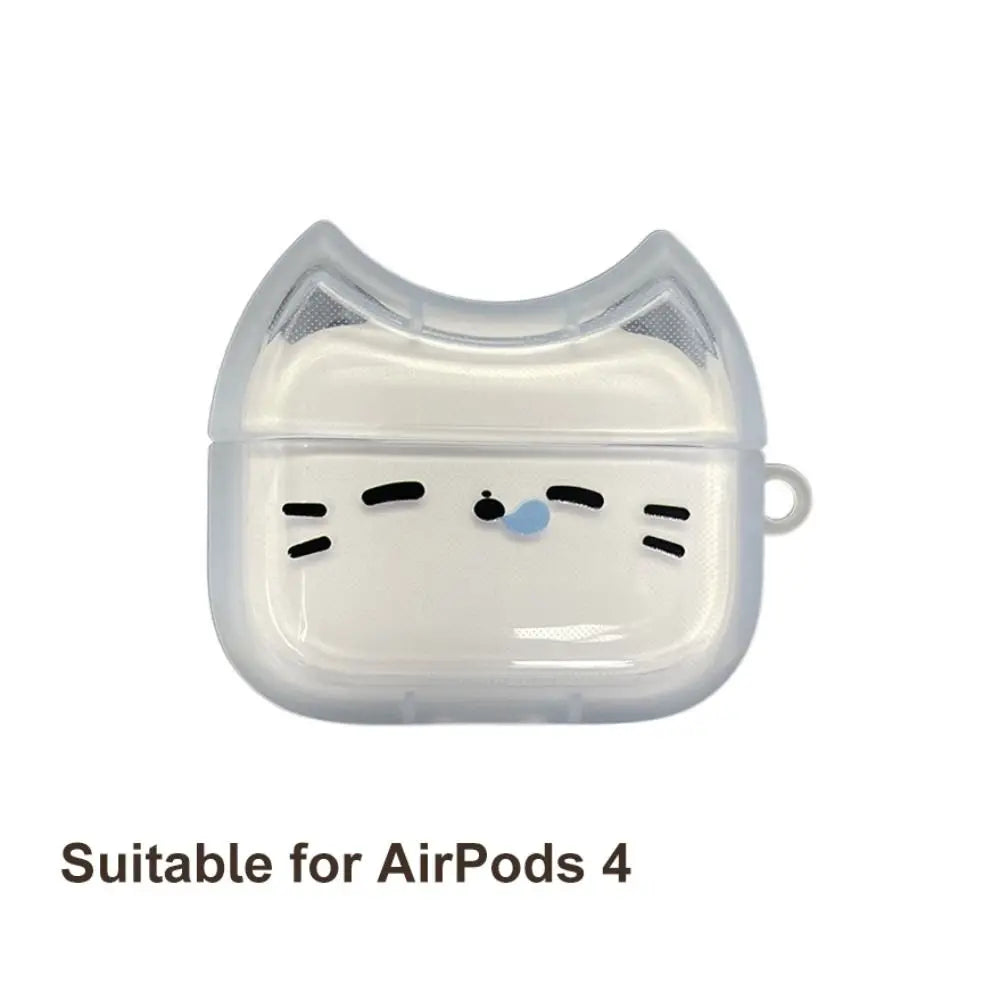 Sleepy Cat AirPods Case – Shockproof TPU Cover | All Models AirPods Case Axl