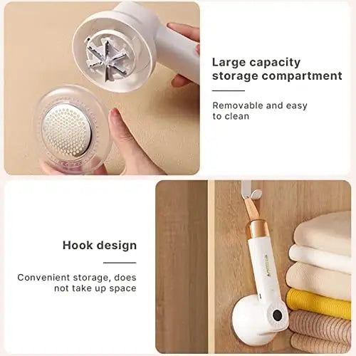 Electric Fabric Shaver & Lint Remover with LED Display Electric Fabric Shaver Axl
