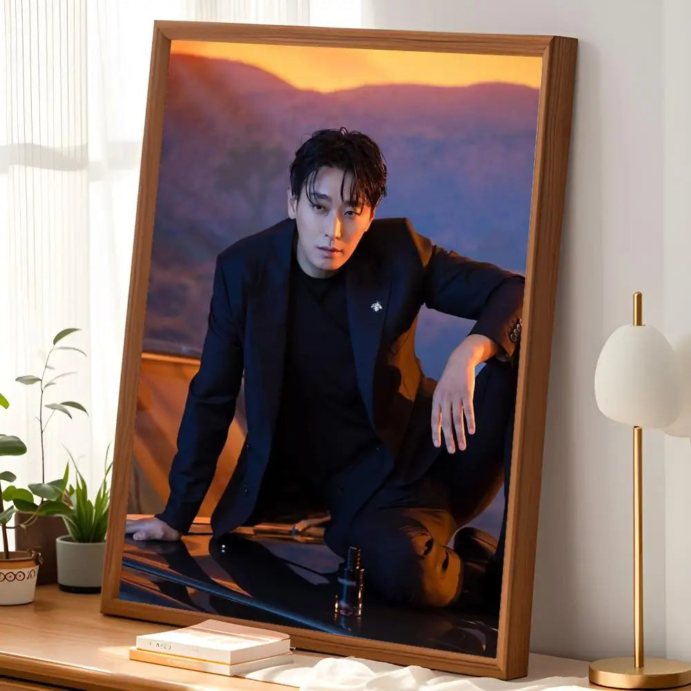 Ji Chang-wook HD PVC Self-Stick Wall Poster | K-Drama Decor Wall Art Poster Axl