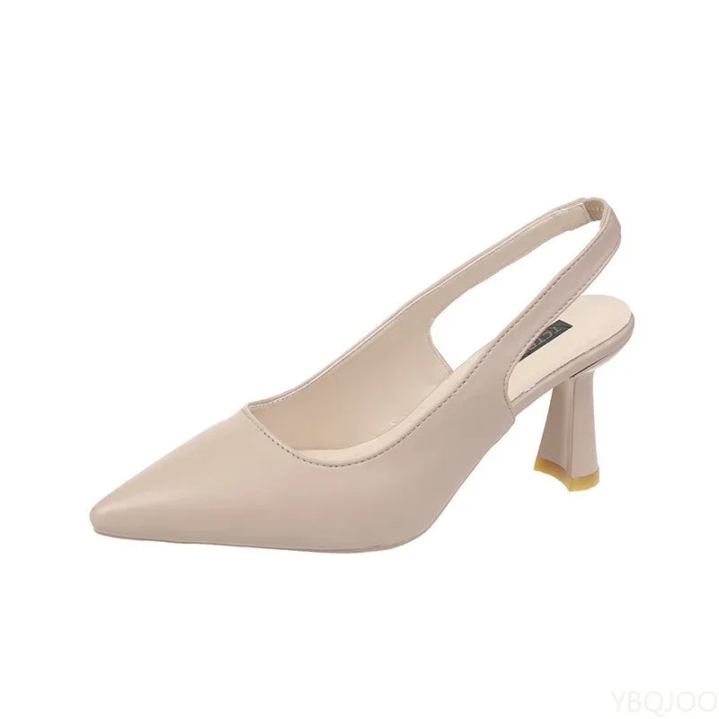 Women's Pointed Toe Stiletto Heels – Slip-On Dress Shoes Stiletto Heel Shoes Axl