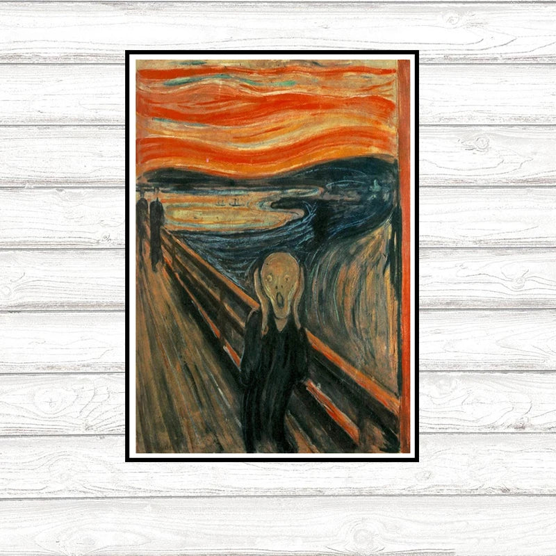 Van Gogh Almond Blossom & Starry Night Art Print Poster Art Poster Print Axl 8 42x30cm