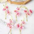 10 Pc Silk Daisy Artificial Flowers – Wedding & Home Decor Artificial Flowers Axl Pink