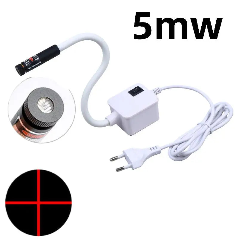 Laser Positioning Light – Magnetic Mount for Drills & Lathes Laser Positioning Light Axl Cross Red 5MW EU