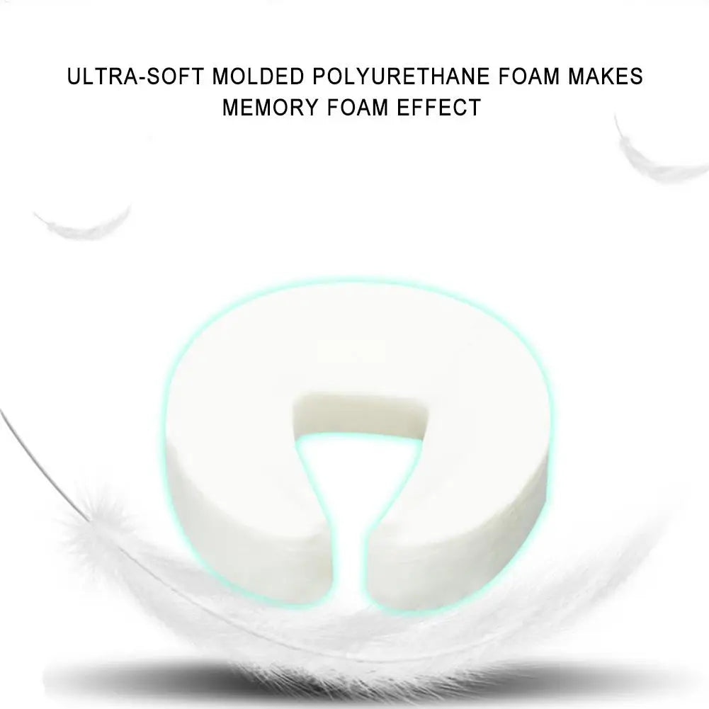 Face Down Massage Cradle Pillow – U-Shape PU Foam Cushion Massage Face Cradle Axl