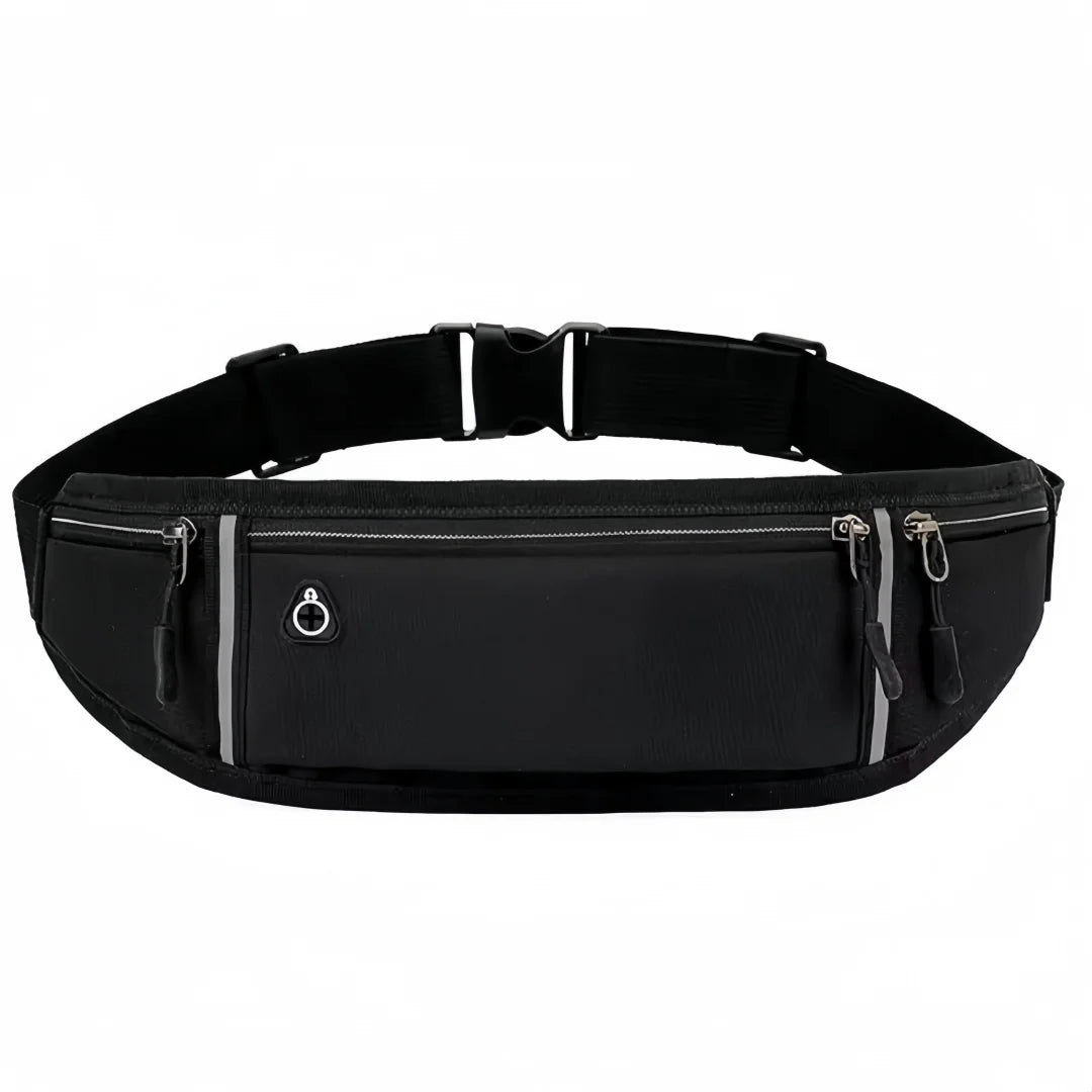 Waterproof Sports Waist Bag – Oxford Running Belt Pack Sports Waist Bag Axl black