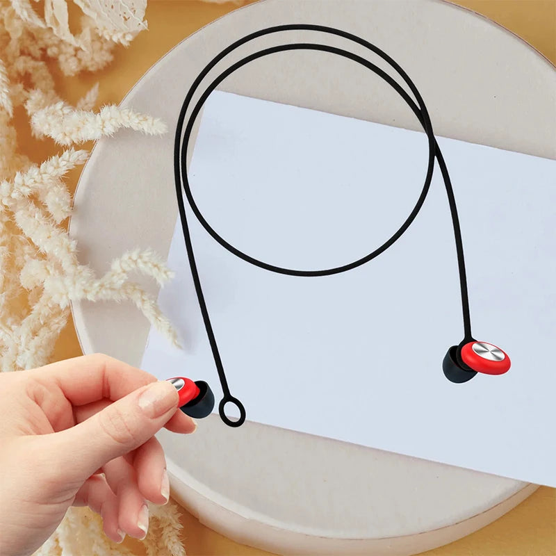 Silicone Earbud Lanyard – Anti-Lost Earphone Strap Cord Earphone Lanyard Strap Axl