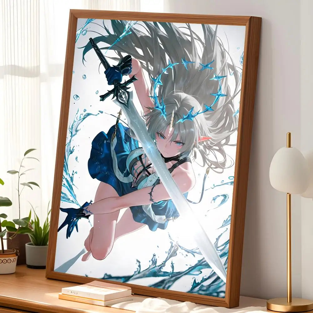 Wuthering Waves HD PVC Wall Poster – Self-Stick & Waterproof Wall Art Poster Axl
