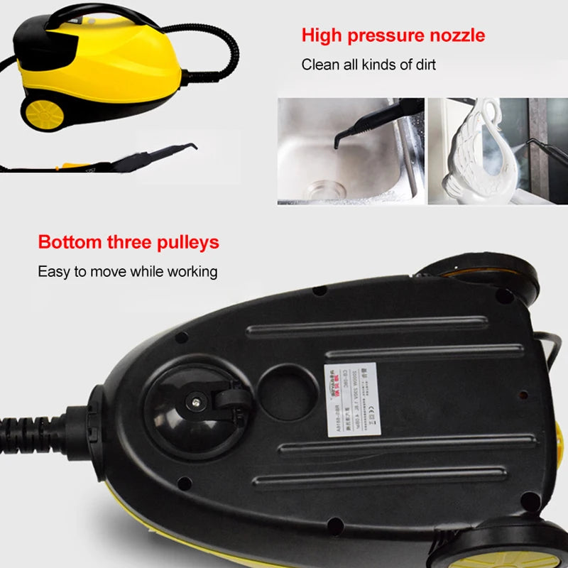 BALASHOV 2000W Handheld Steam Cleaner – Home, Kitchen & Car Handheld Steam Cleaner Axl