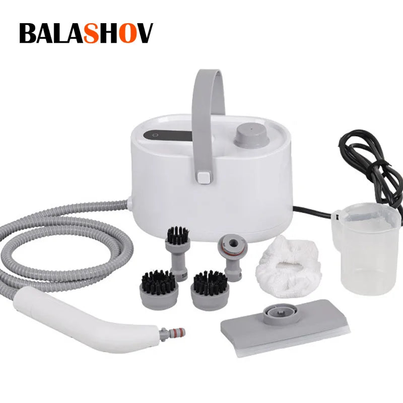 BALASHOV 1200W Handheld Steam Cleaner – Car & Furniture Handheld Steam Cleaner Axl WHITE 220 V