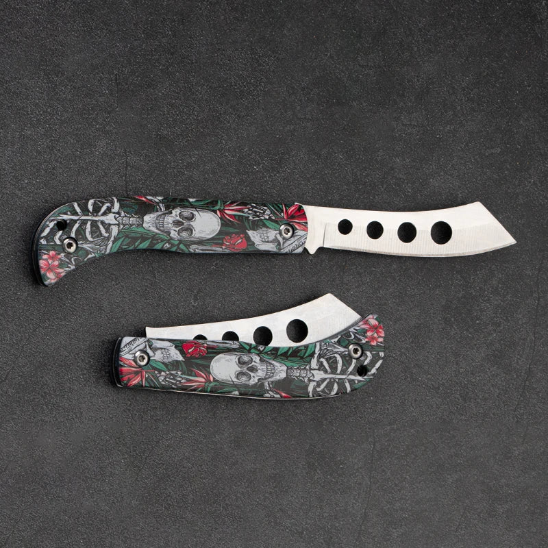 Mini Folding Pocket Knife – Stainless Steel EDC Camping Tool Folding Pocket Knife Axl 1pc knife BB9