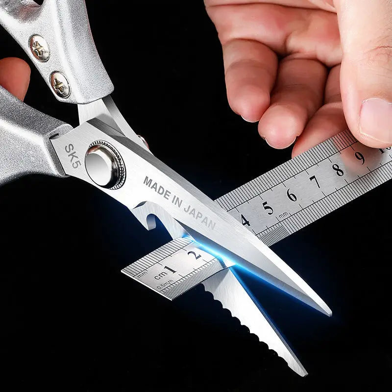 8.5" Multi-Functional Kitchen Scissors – Stainless Steel Shears Kitchen Scissors Axl