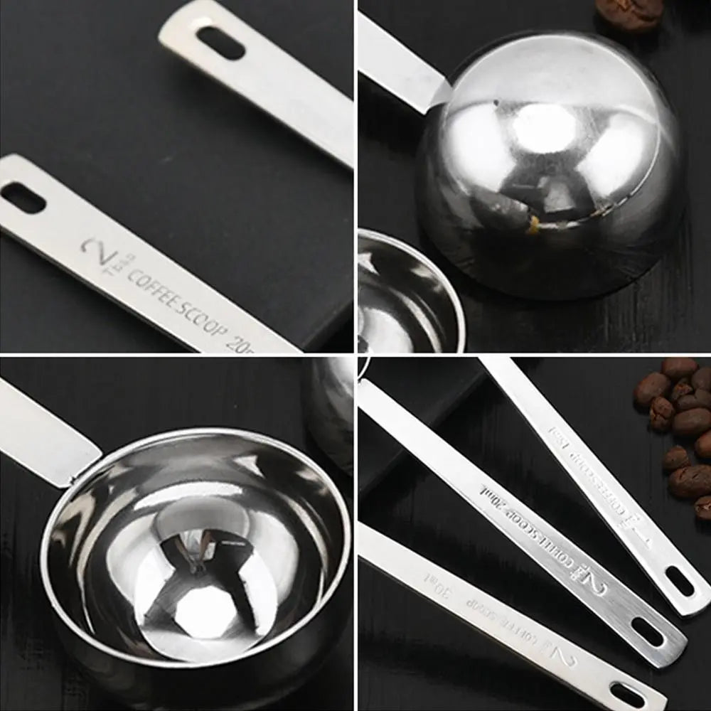 Stainless Steel Coffee Scoop Measuring Spoon 5–30ML Measuring Spoon Axl