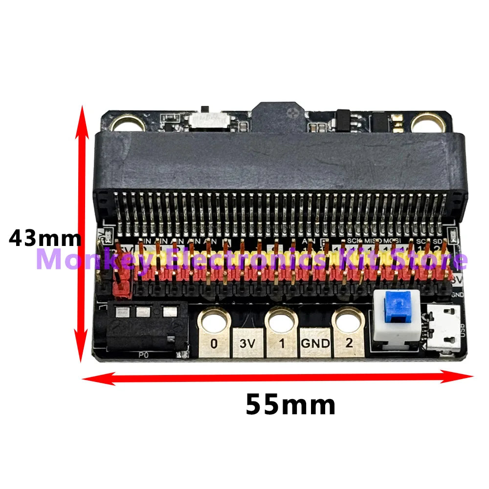 Micro:bit Expansion Board V1/V2/V3 – Python Dev Connector Expansion Board Axl