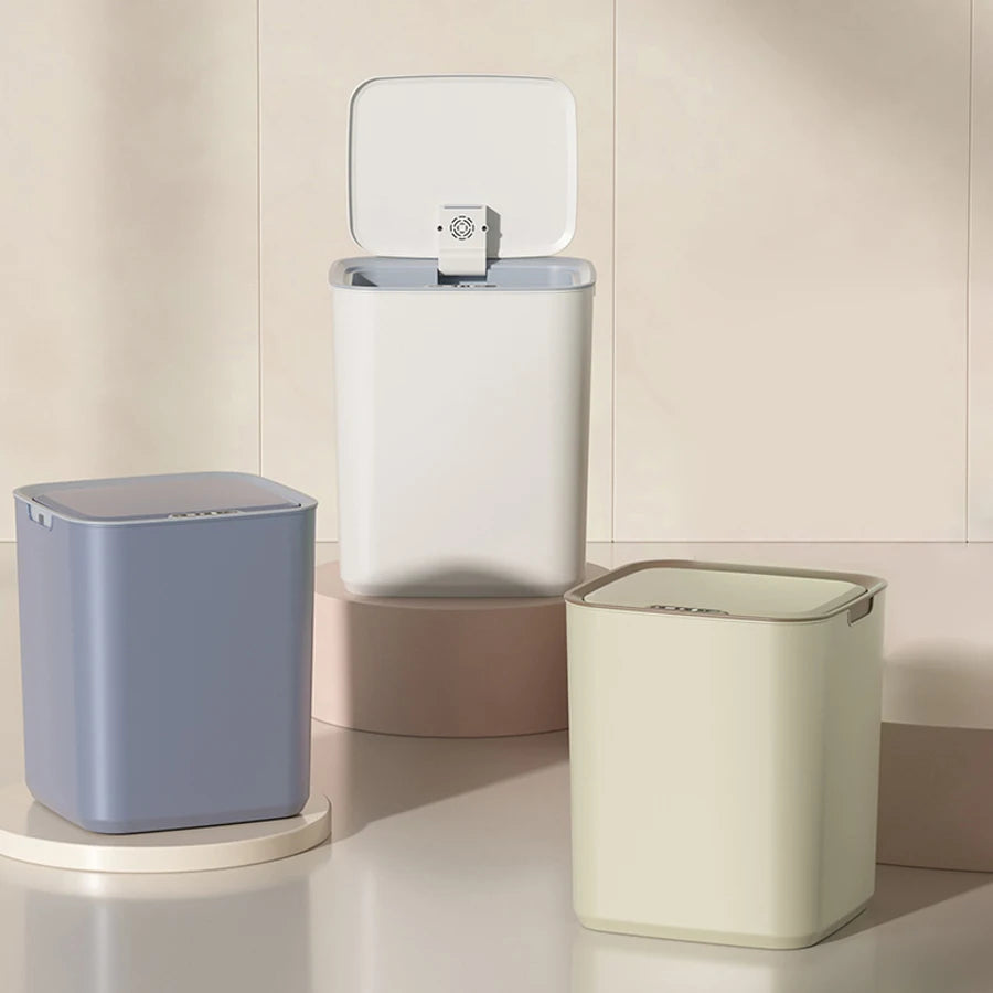 ONEKA 22L Touchless Sensor Trash Can – Auto Open Induction Bin Sensor Trash Can Axl