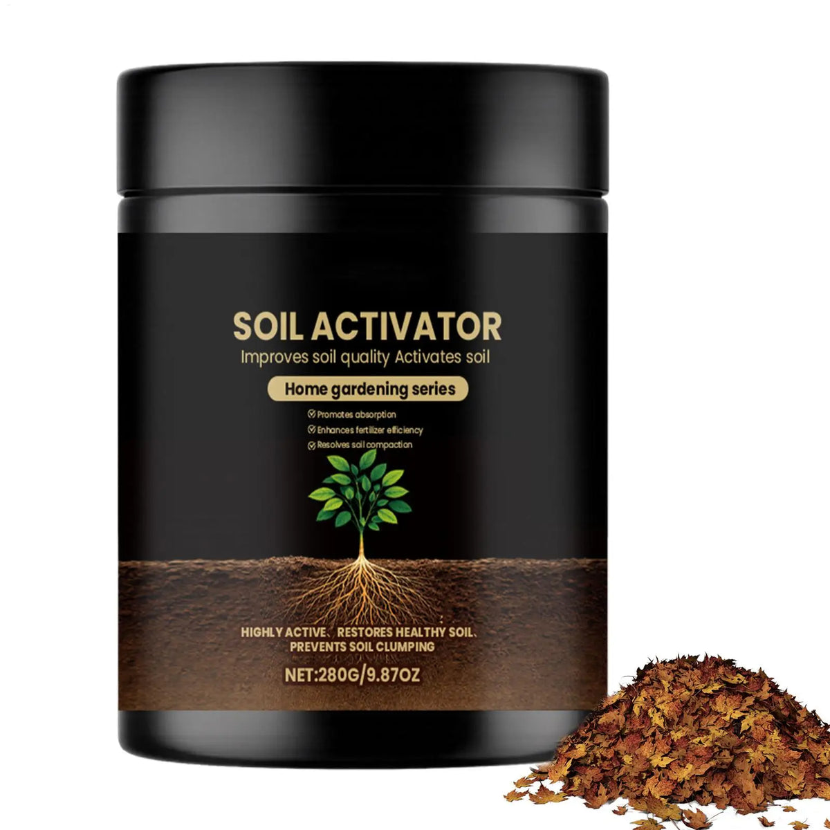 Humic Acid Soil Activator – Liquid Plant Food for Garden & Pots Soil Activator Axl