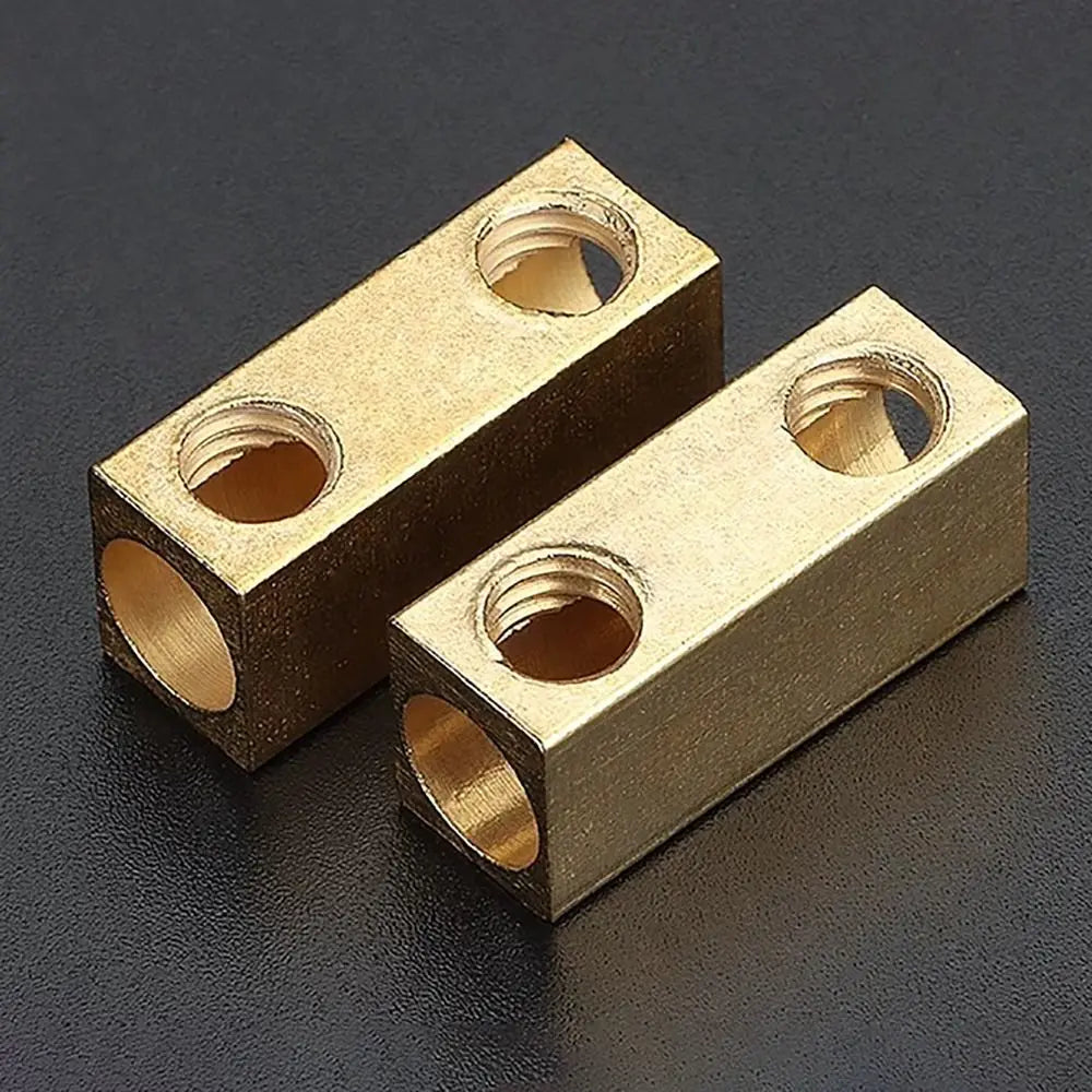 Waterproof Brass Terminal Block Wire Connector 10A 20A 60A Butt Joint Wire Terminal Connector Axl