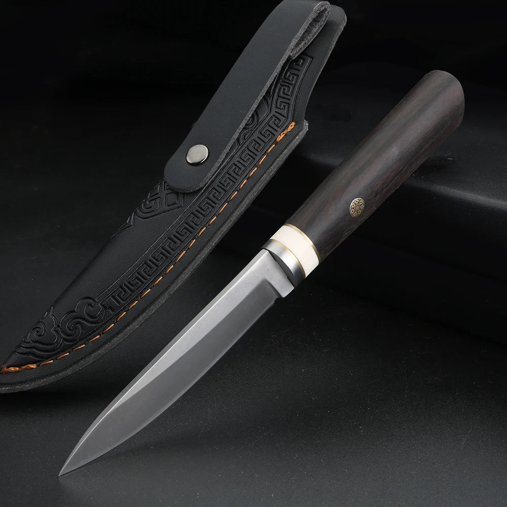 XUAN FENG Folding Pocket Knife – D2 Steel & Sandalwood Handle Folding Pocket Knife Axl Default Title