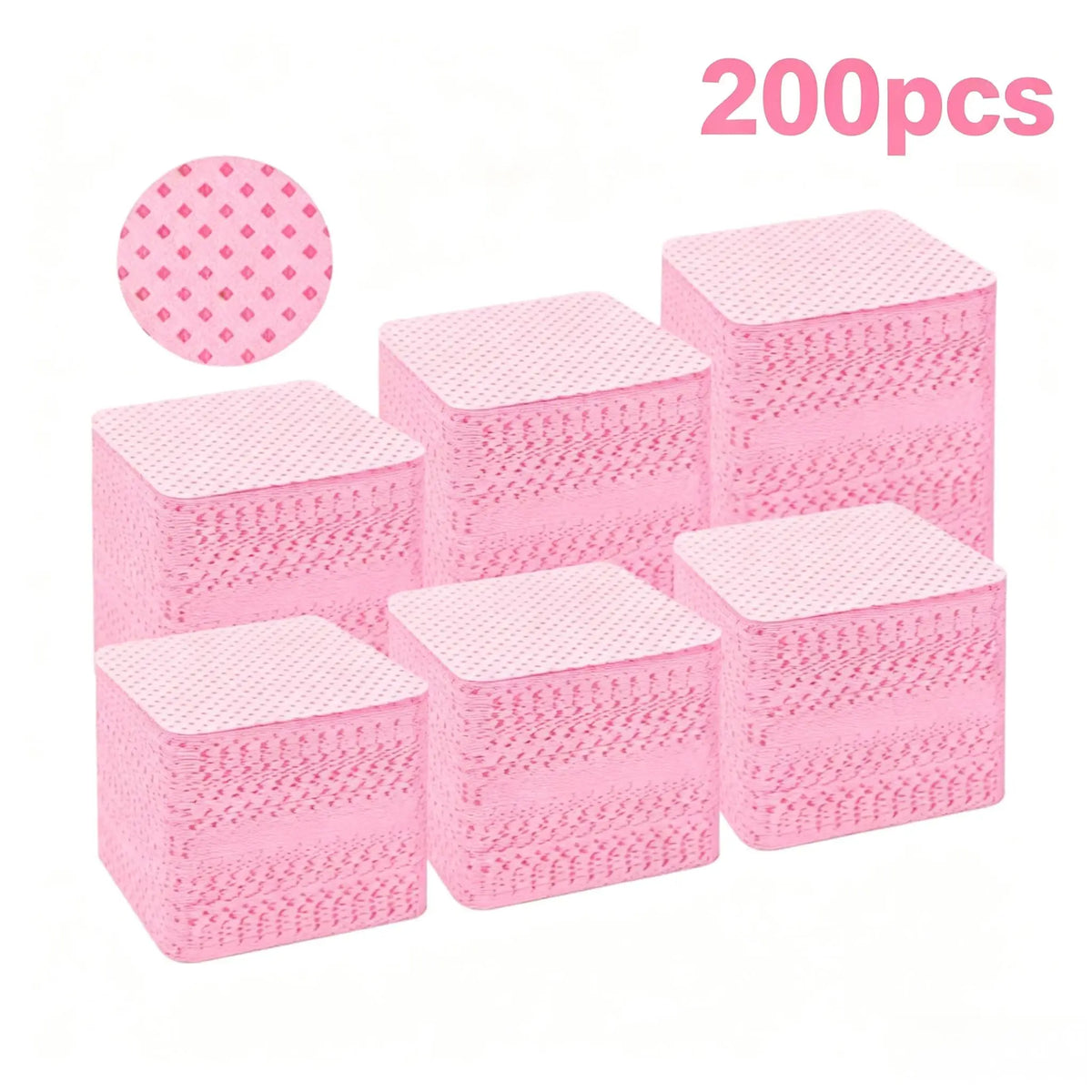 Lint-Free Gel Nail Wipes – Polish Remover Pads 20–600 Pcs Nail Remover Wipes Axl 200pcs
