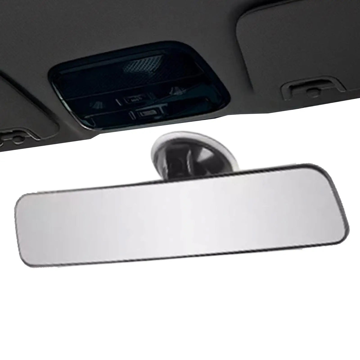 Panoramic Curved Car Rearview Mirror with Suction Cup Mount Car Rearview Mirror Axl 1pcs