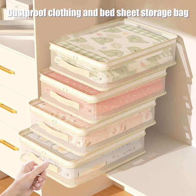 Extra-Thick Bed Sheet & Duvet Storage Bag – Dustproof Bedding Storage Bag Axl Default Title