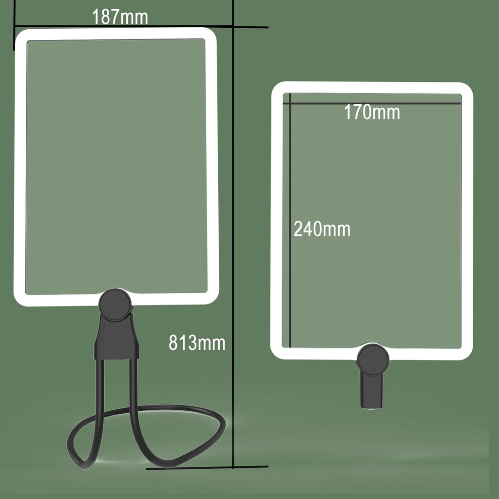 3-in-1 LED Magnifying Glass – Handheld, Desktop & Neck Hanging LED Magnifying Glass Axl 2X