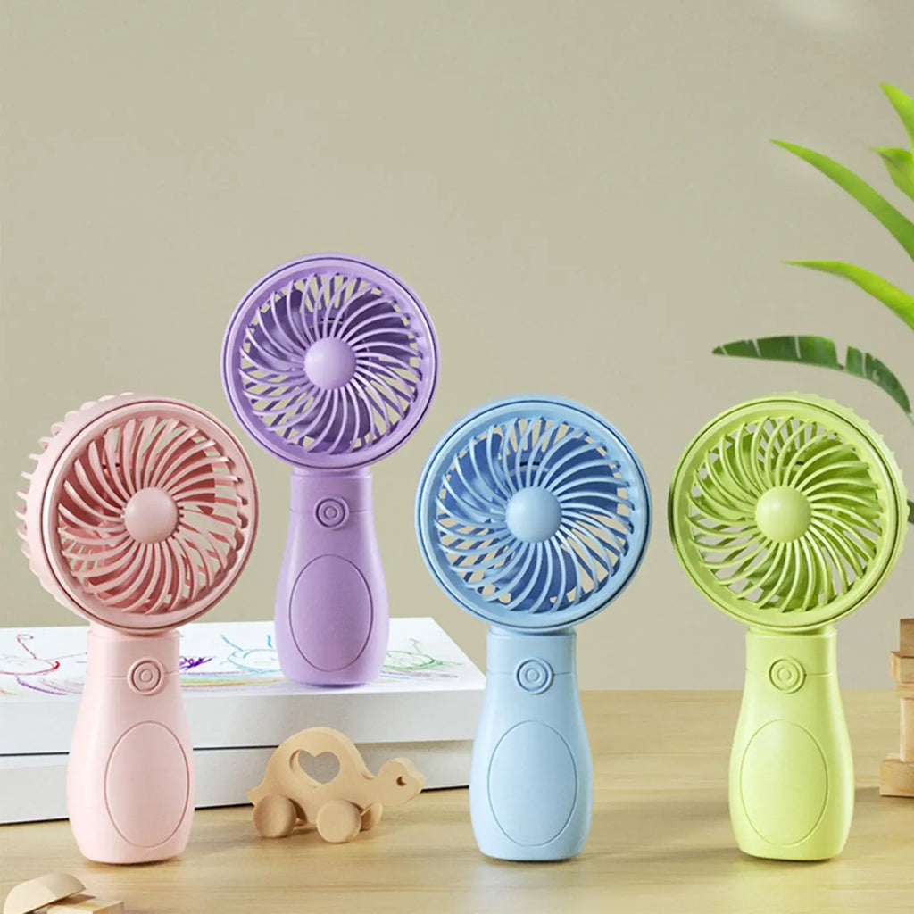 Mini Handheld Fan – USB Rechargeable Pocket Fan for Travel Handheld Fan Axl