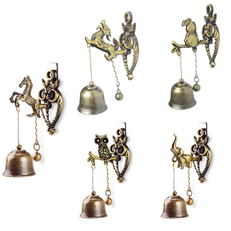 Vintage Metal Bell Wind Chime – Magnetic Door Hanging Ornament Wind Chime Ornament Axl