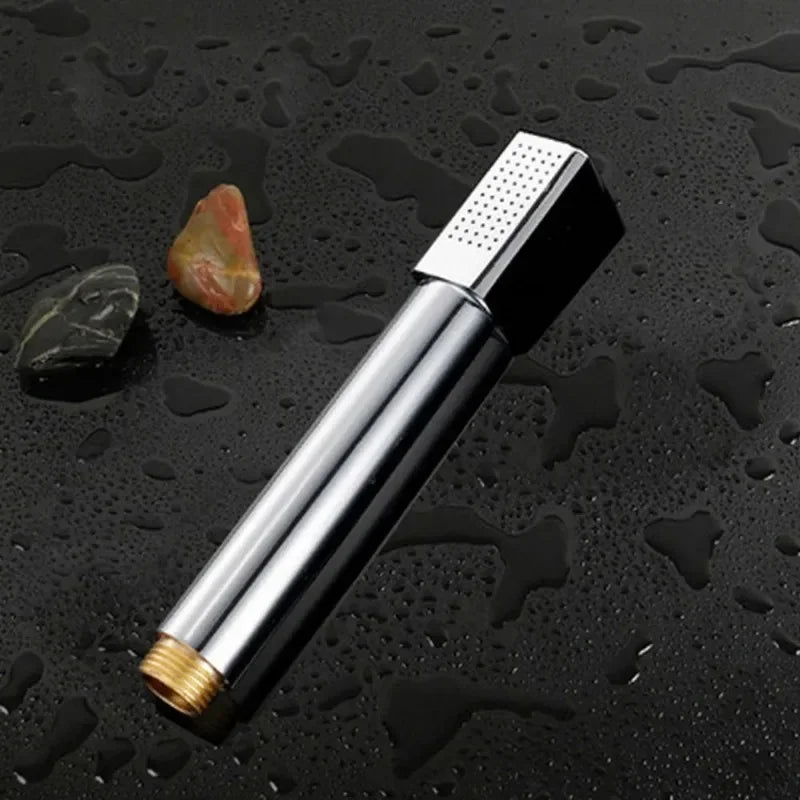 Modern Chrome Handheld Rain Shower Head – Steel & Copper Handheld Shower Head Axl