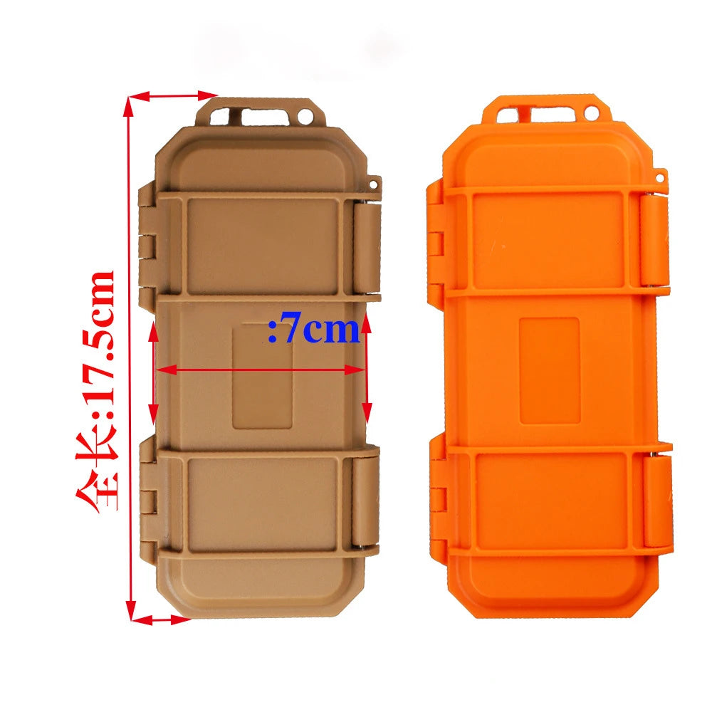 Tactical EDC Waterproof Shockproof Storage Box | Survival Case Tactical Storage Case Axl