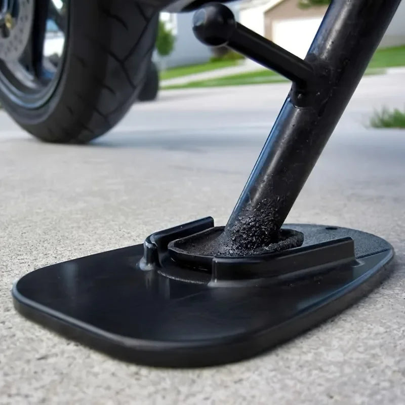 Universal Motorcycle Side Stand Pad – Kickstand Support Plate Kickstand Support Pad Axl
