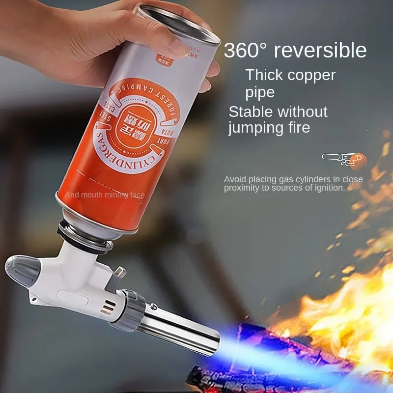 Butane Torch Lighter – Adjustable Flame Burner for Camping & BBQ Butane Torch Axl
