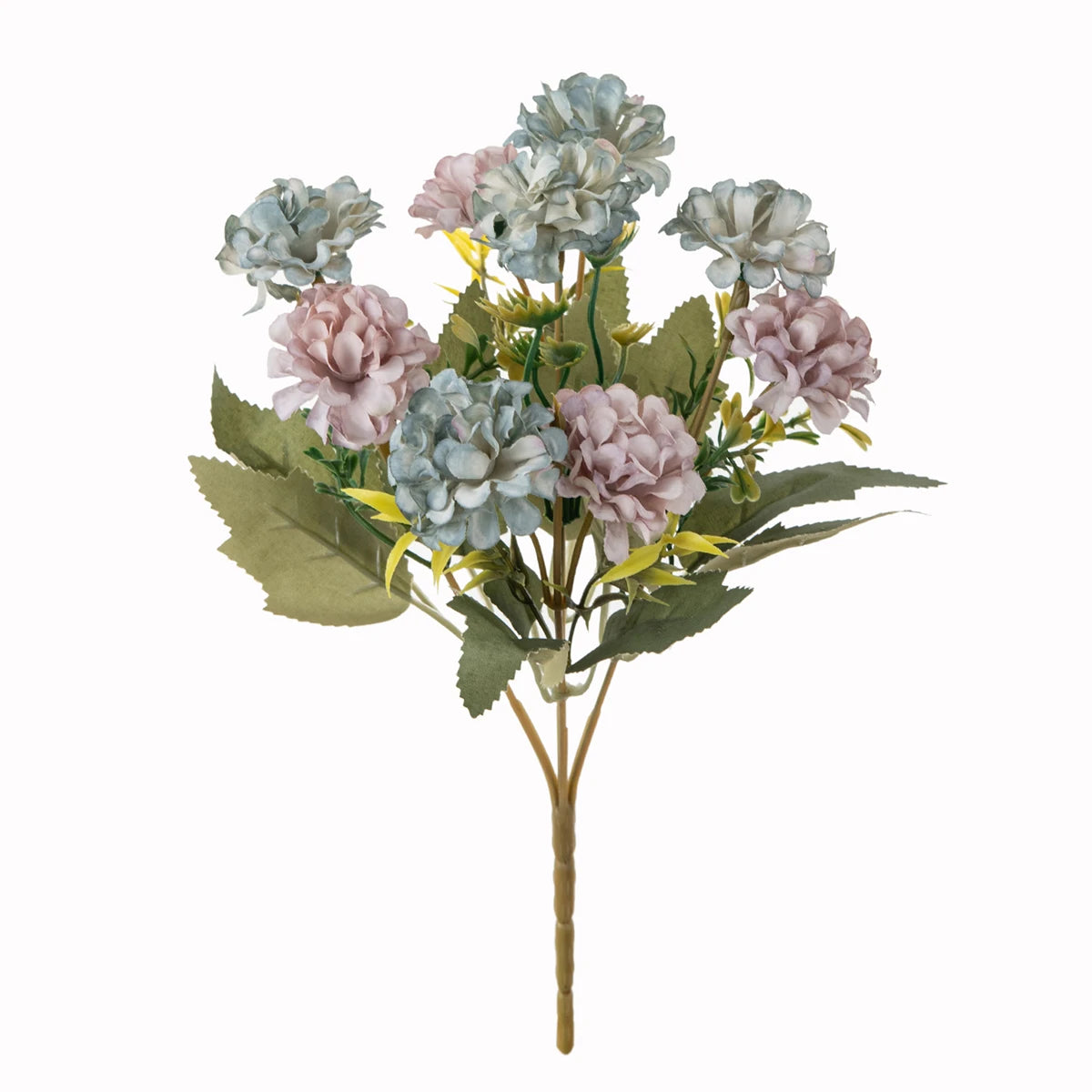 Silk Hydrangea Artificial Flowers – Wedding & Home Décor Artificial Flower Bouquet Axl color 4 2 pcs