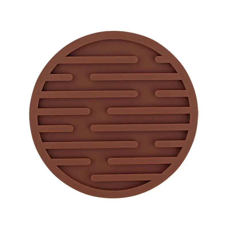 Round Silicone Coasters – Heat-Resistant Non-Slip Cup Mats Silicone Coasters Axl Coffee onesize
