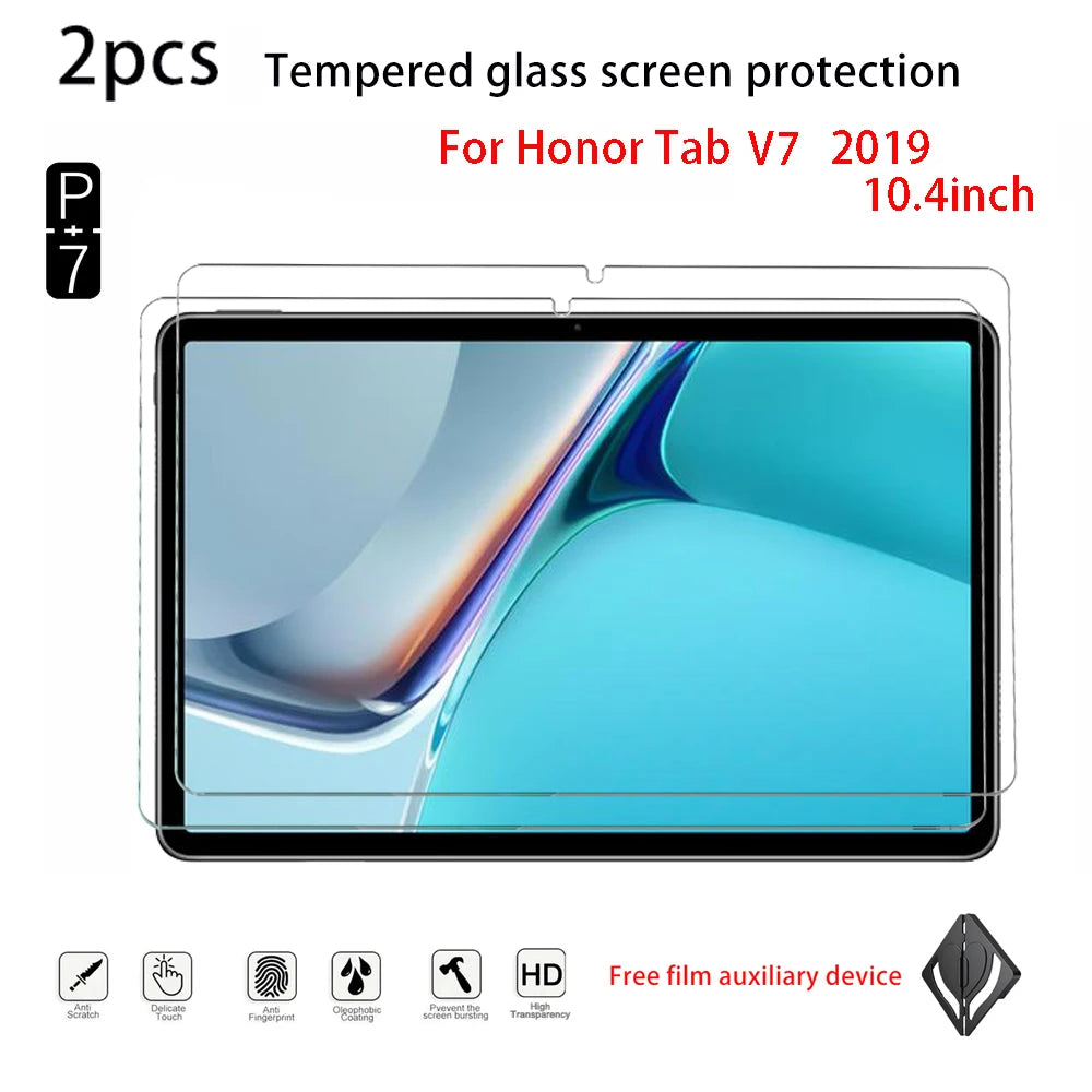 2-Pack Tempered Glass Screen Protector – Honor Tab V7 V6 10.4" Tablet Screen Protector Axl FOR honor v7 10.4
