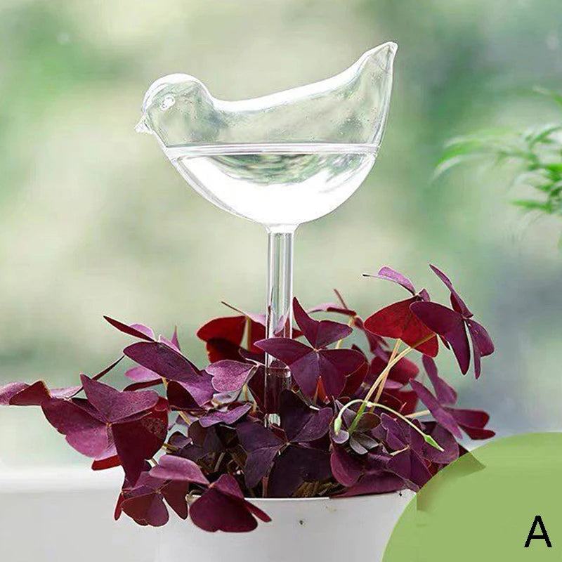 Glass Self-Watering Plant Feeder | Automatic Drip Irrigation Plant Watering Device Axl 1pcs 2