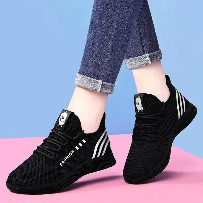 Women's Slip-On Daisy Casual Walking Sneakers | Breathable Women's Casual Sneakers Axl