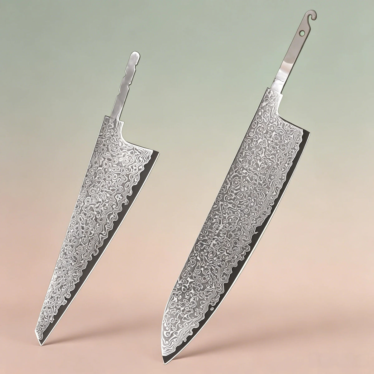 Damascus Steel Boning Knife Blade Blank – Hand Forged DIY Knife Blade Blank Axl