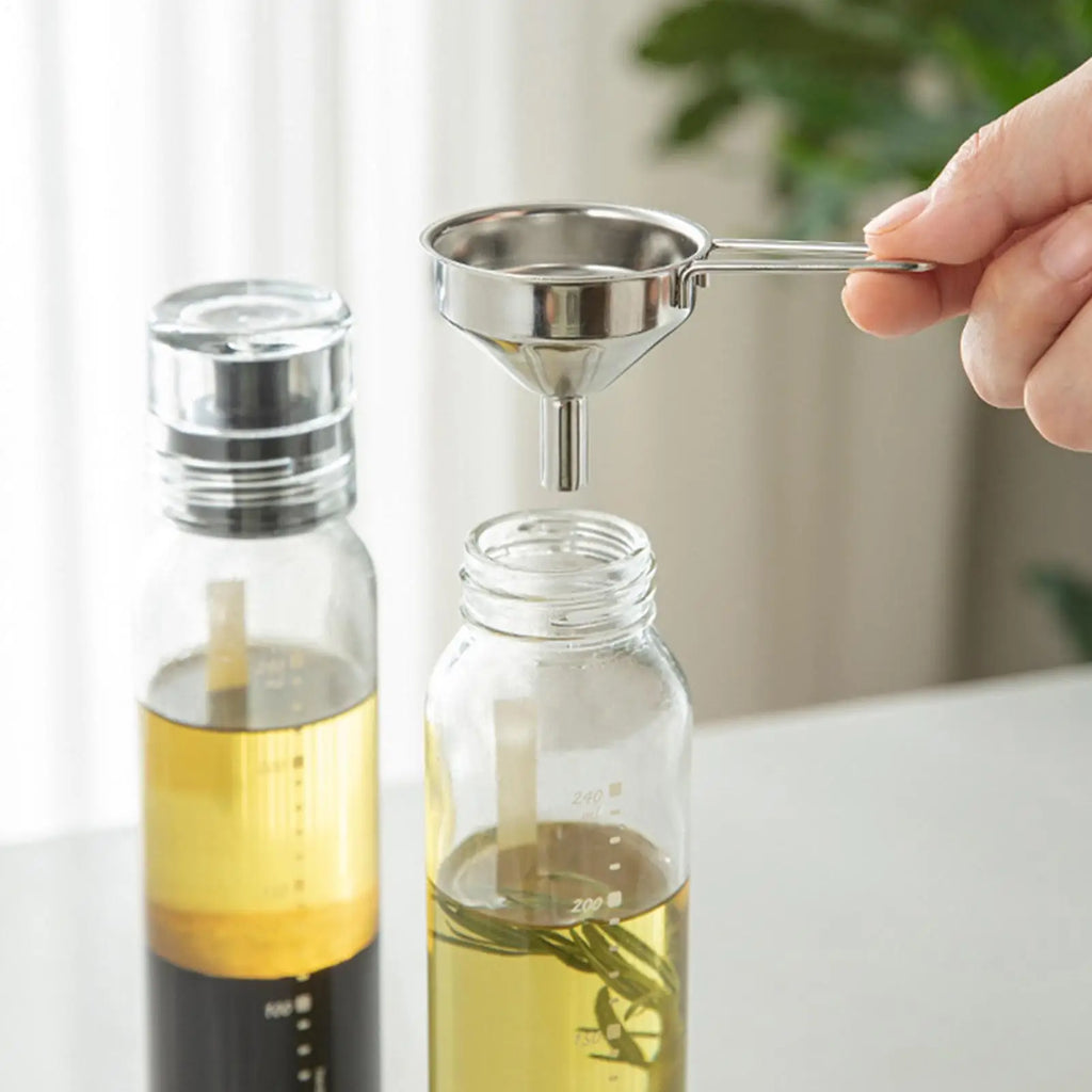 Stainless Steel Mini Kitchen Funnel – Portable Liquid Transfer Kitchen Funnel Axl