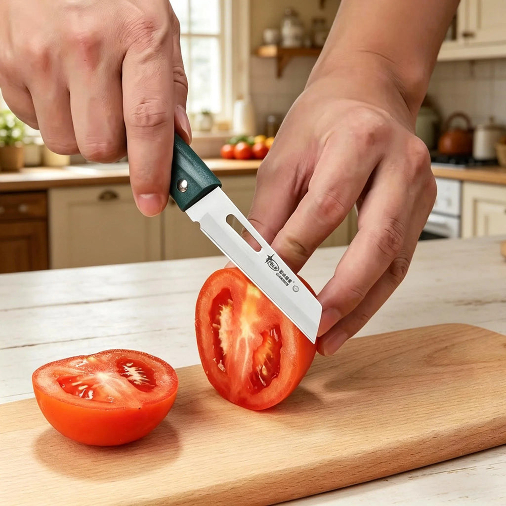 Stainless Steel Folding Fruit Knife – Portable Peeling Knife Folding Kitchen Knife Axl