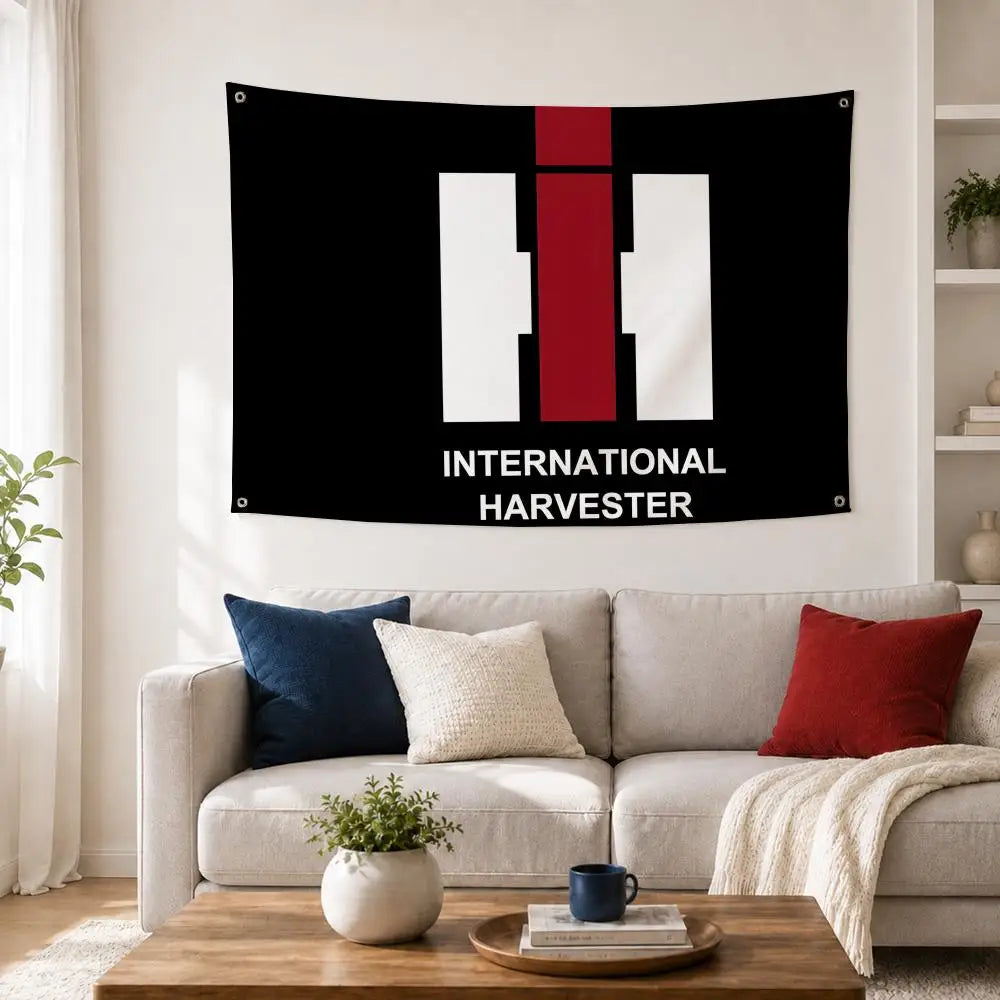 International Harvester Flag – Indoor & Outdoor Wall Banner Decorative Wall Flag Axl