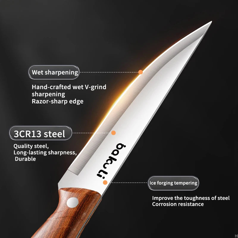 PLYS Professional Boning Knife – High Carbon Stainless Steel Boning Knife Axl